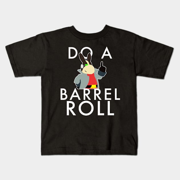 Barrel Roll Kids T-Shirt by LuisP96